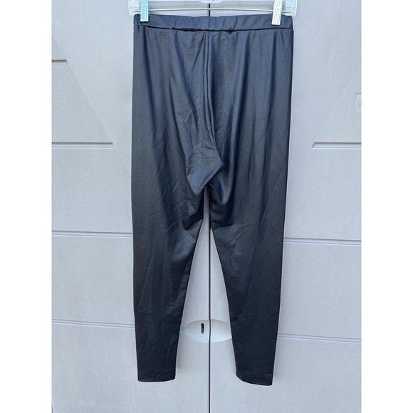 BP Nordstrom Womens Faux Leather Leggings In Black Size Small - Picture 7 of 10